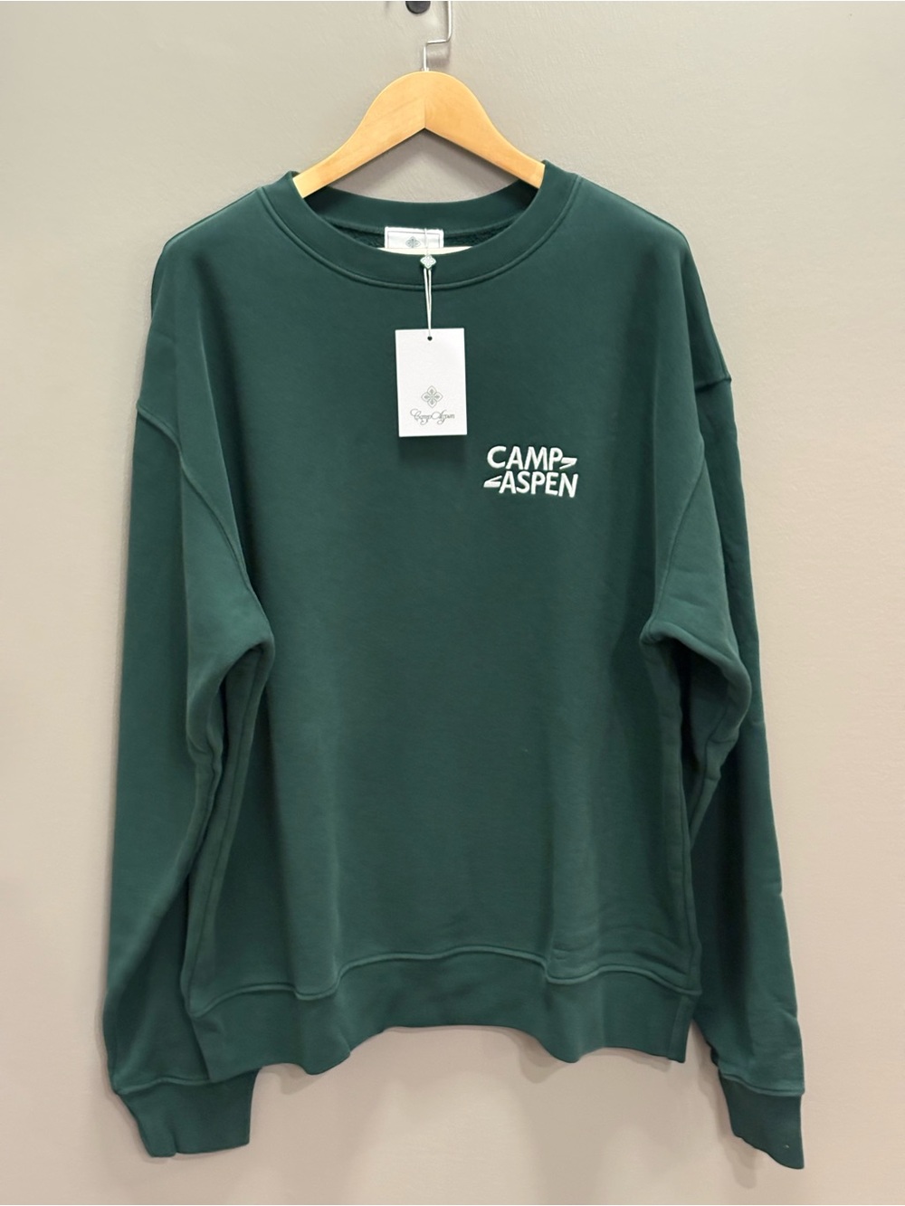 Men's Forest Green Crewneck Sweatshirt